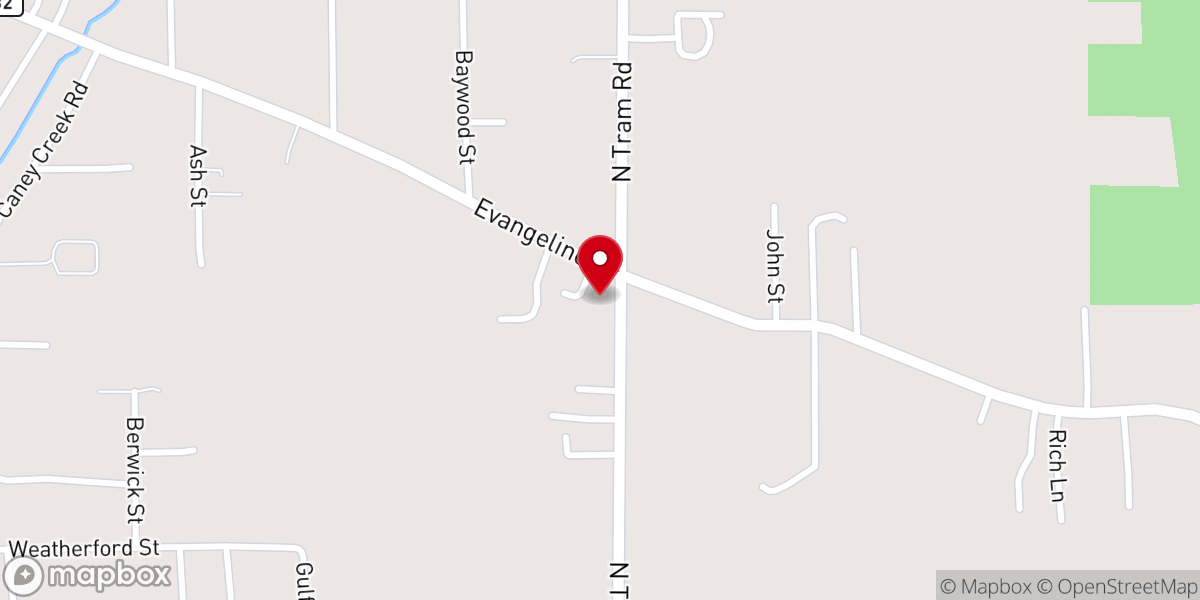 Map showing location of Shiloh Missionary Baptist Church