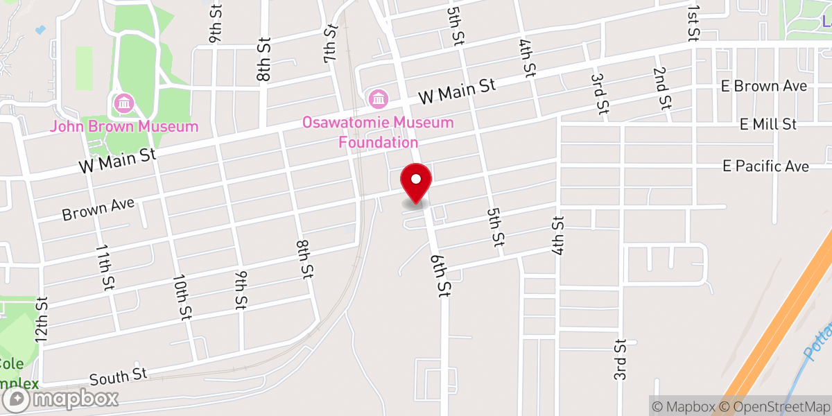 Map showing location of Darling Daisy Flowers & Gifts