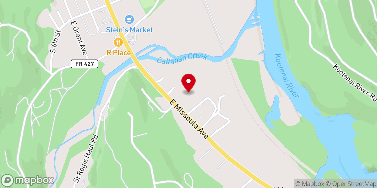 Map showing location of Troy Community Baptist Church - Food Distribution Center