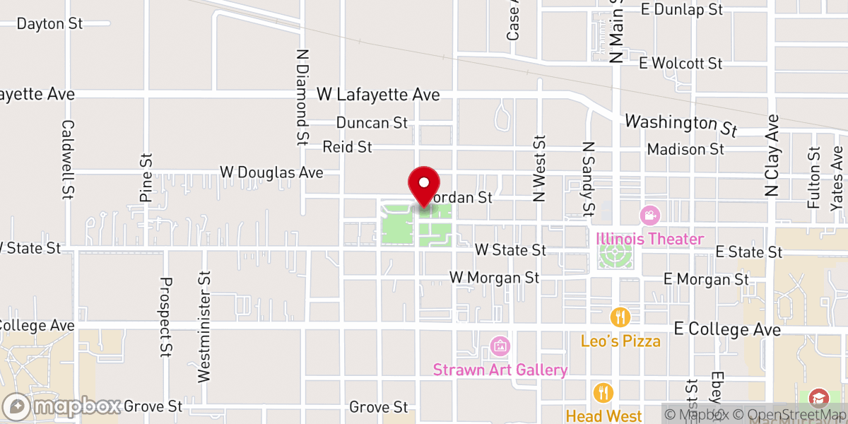 Map showing location of House Of Worship