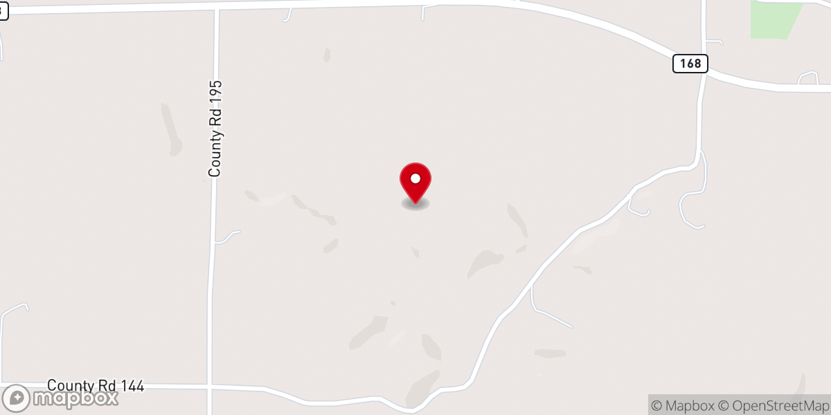 Map showing location of Potters Wheel Ministries