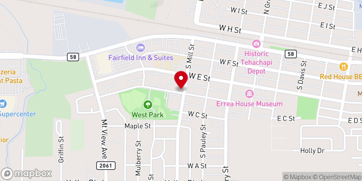 Map showing location of Good Shepherd Lutheran Church