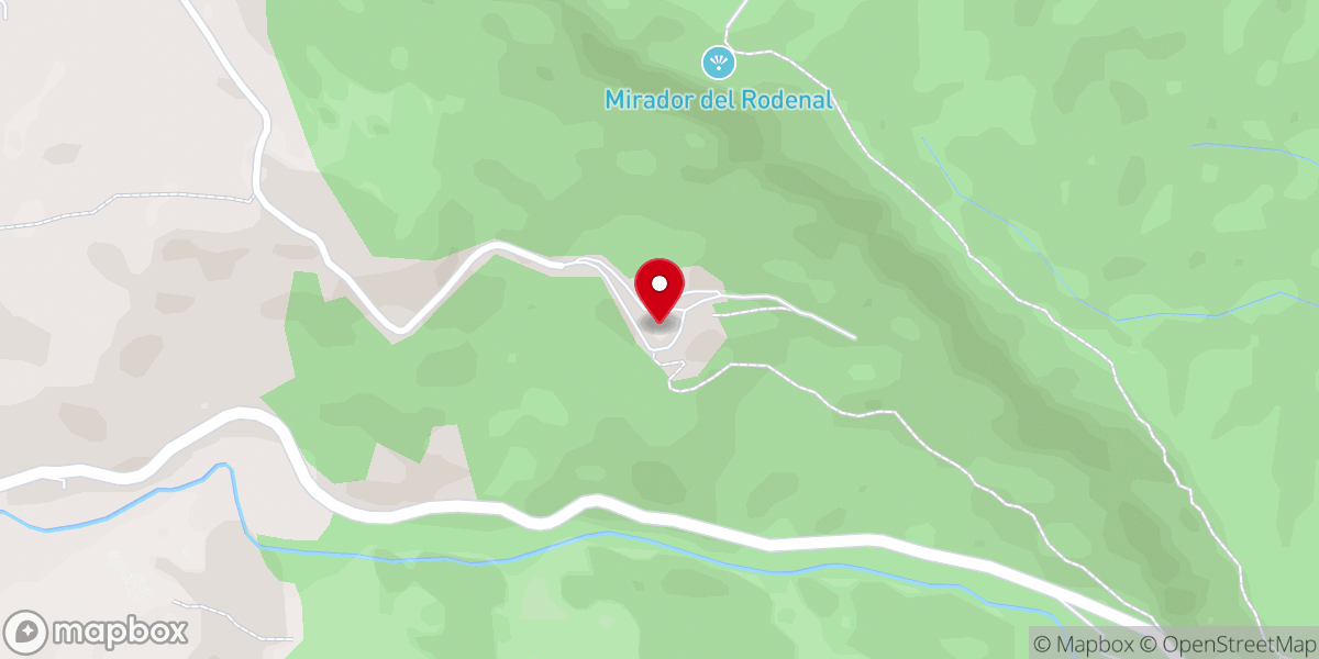 Map showing location of Convento de San Miguel de la Victoria