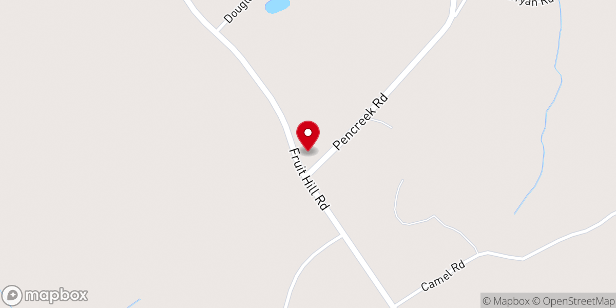 Map showing location of Bible Way House of God