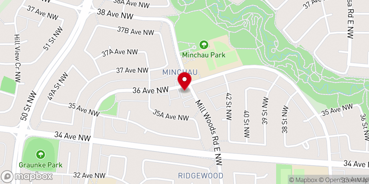 Map showing location of Heritage Community Church