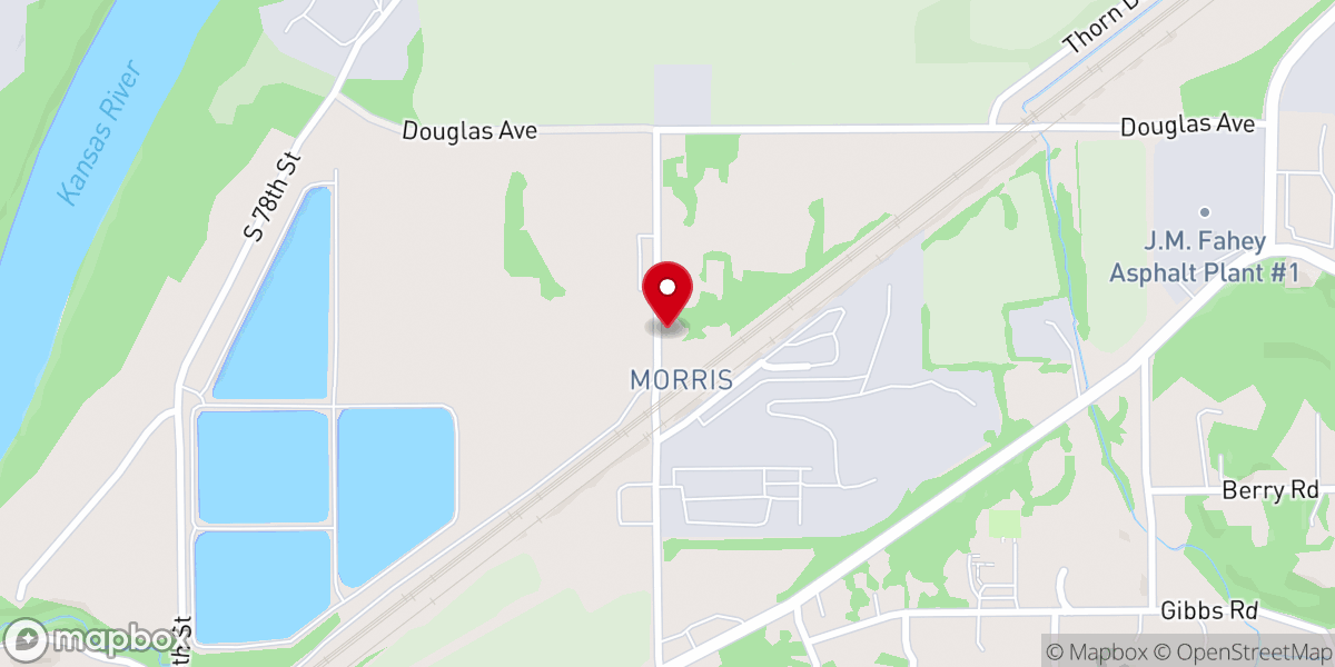 Map showing location of Morse Baptist Chapel