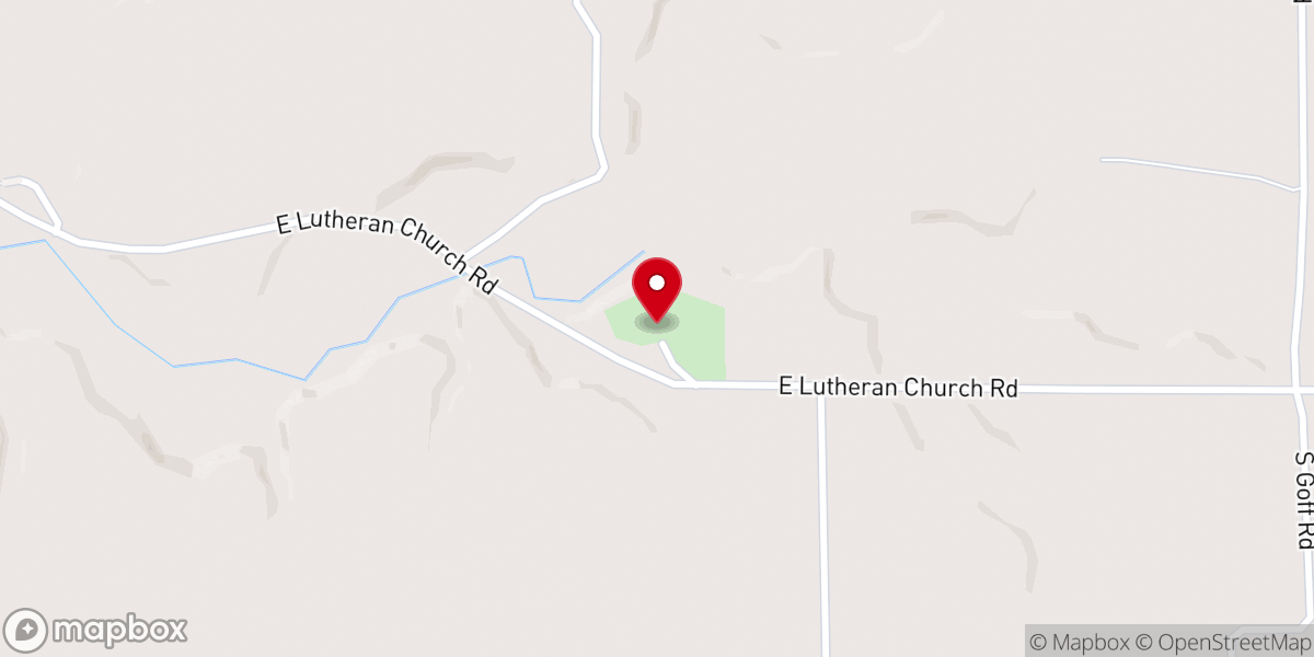 Map showing location of Phanuel Church
