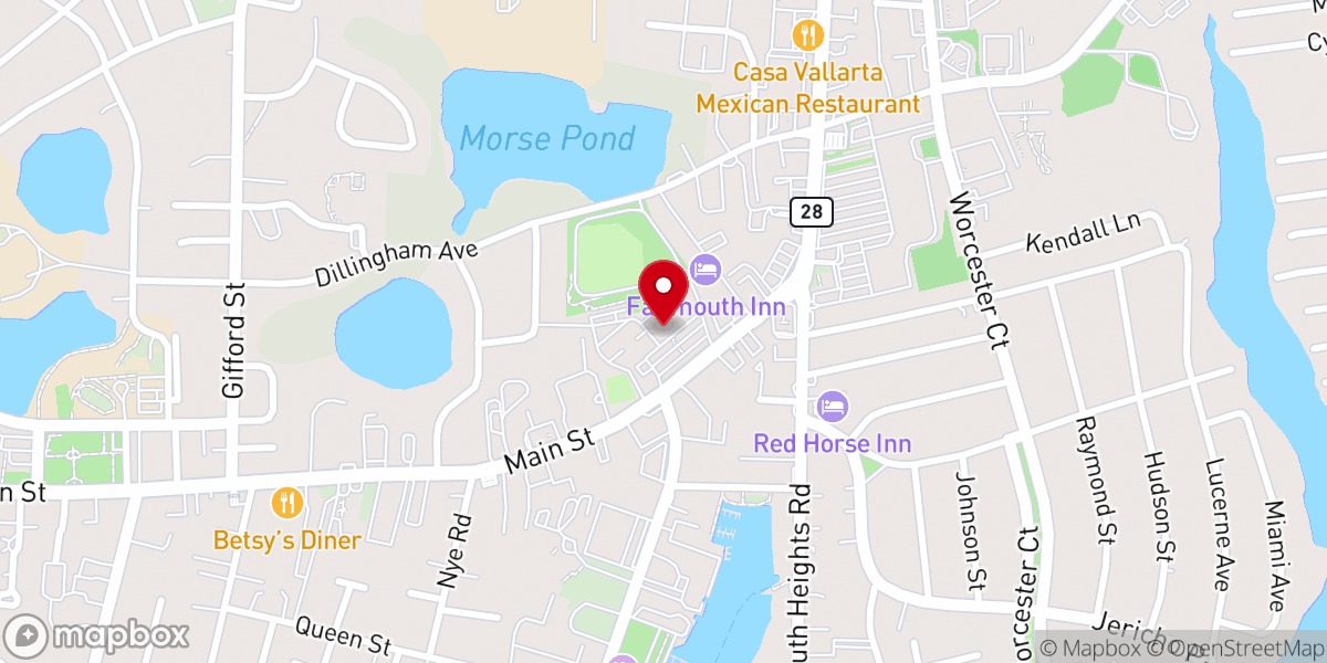 Map showing location of Episcopal Church