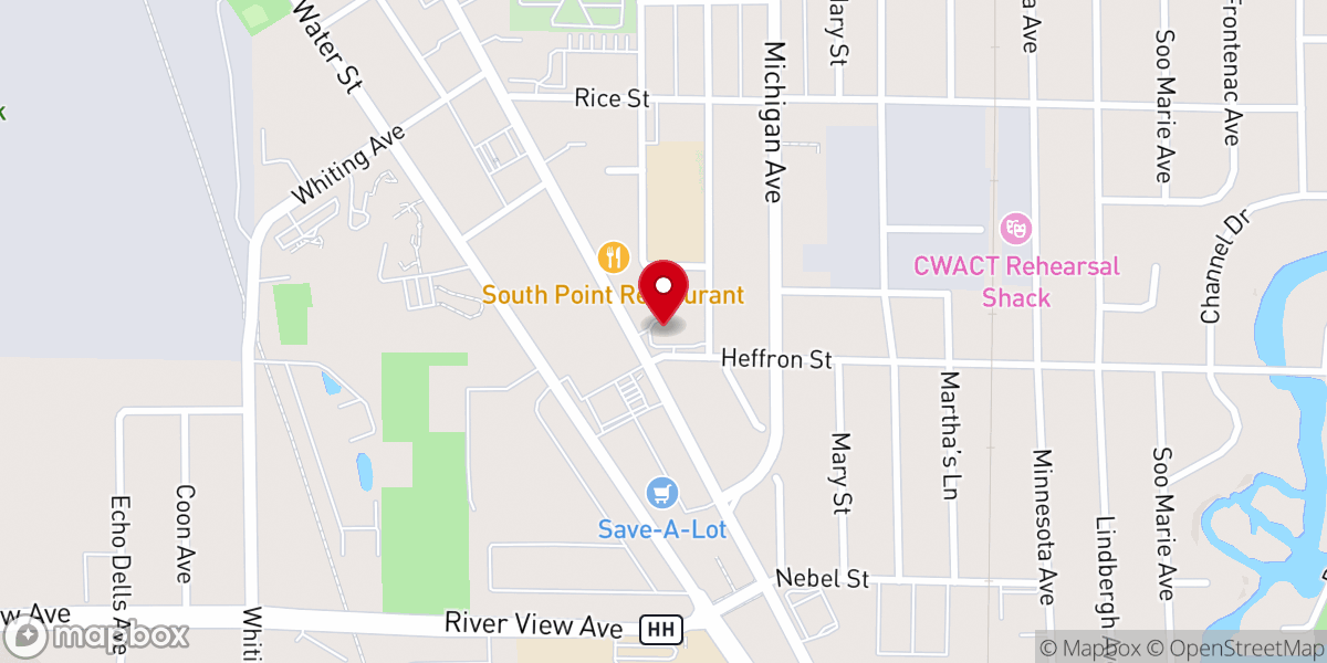 Map showing location of Auto Select Stevens Point South