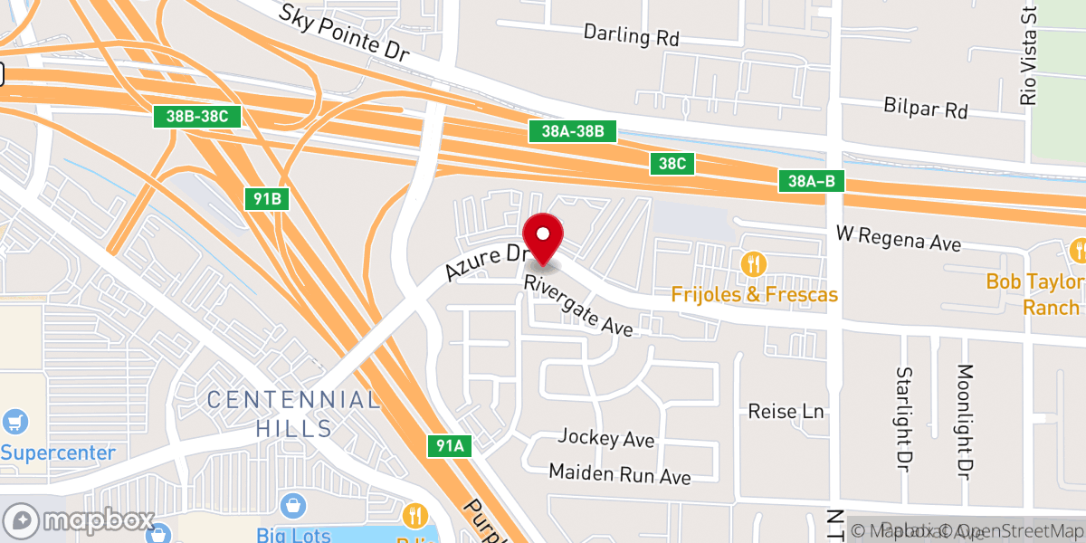 Map showing location of Providence Reformed Church