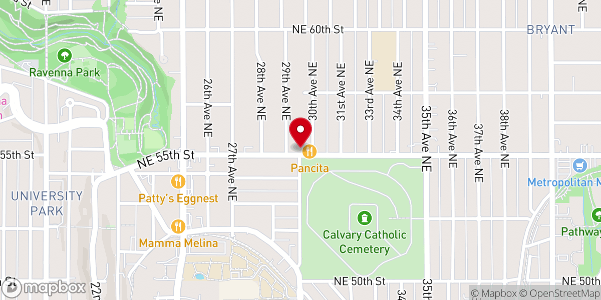 Map showing location of Grace Tea