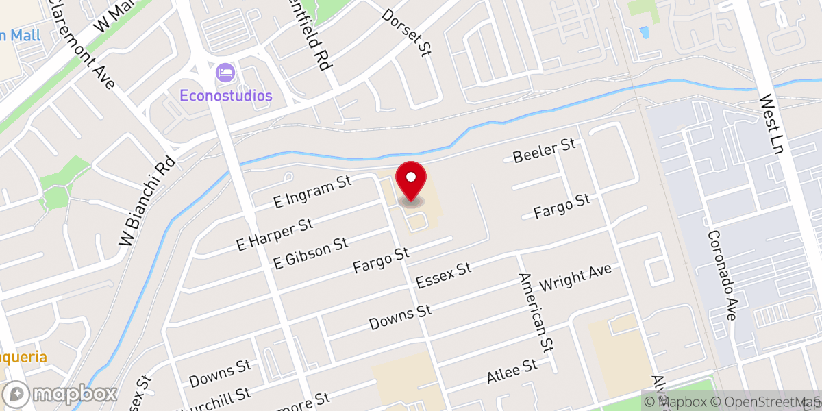 Map showing location of Pentecostal Church of Jesus Christ