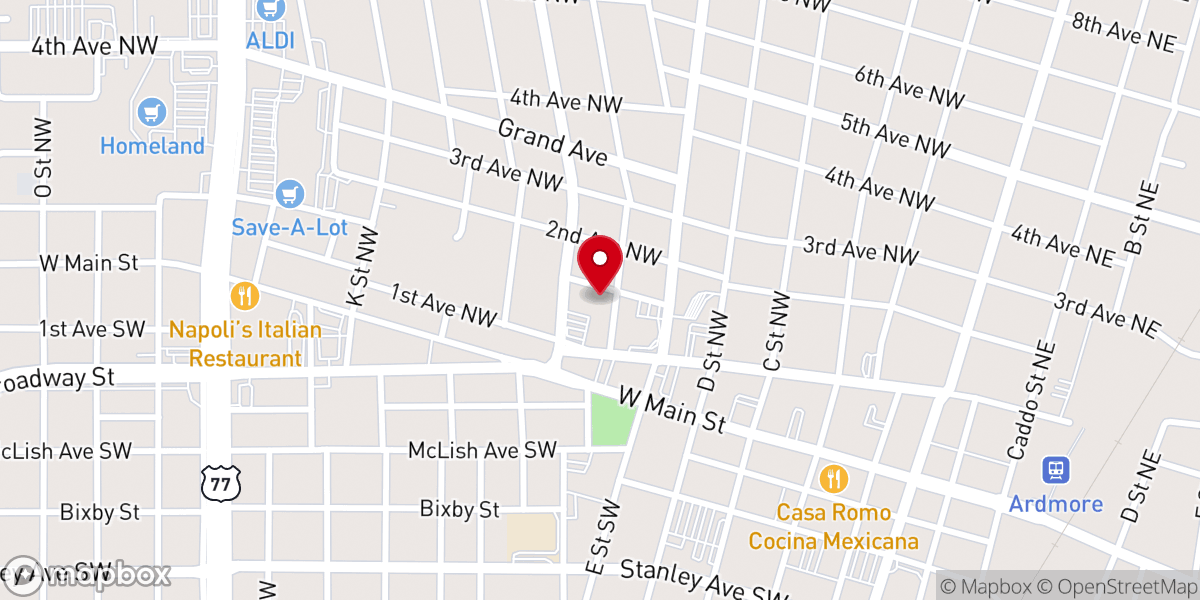 Map showing location of The Waymaker Center