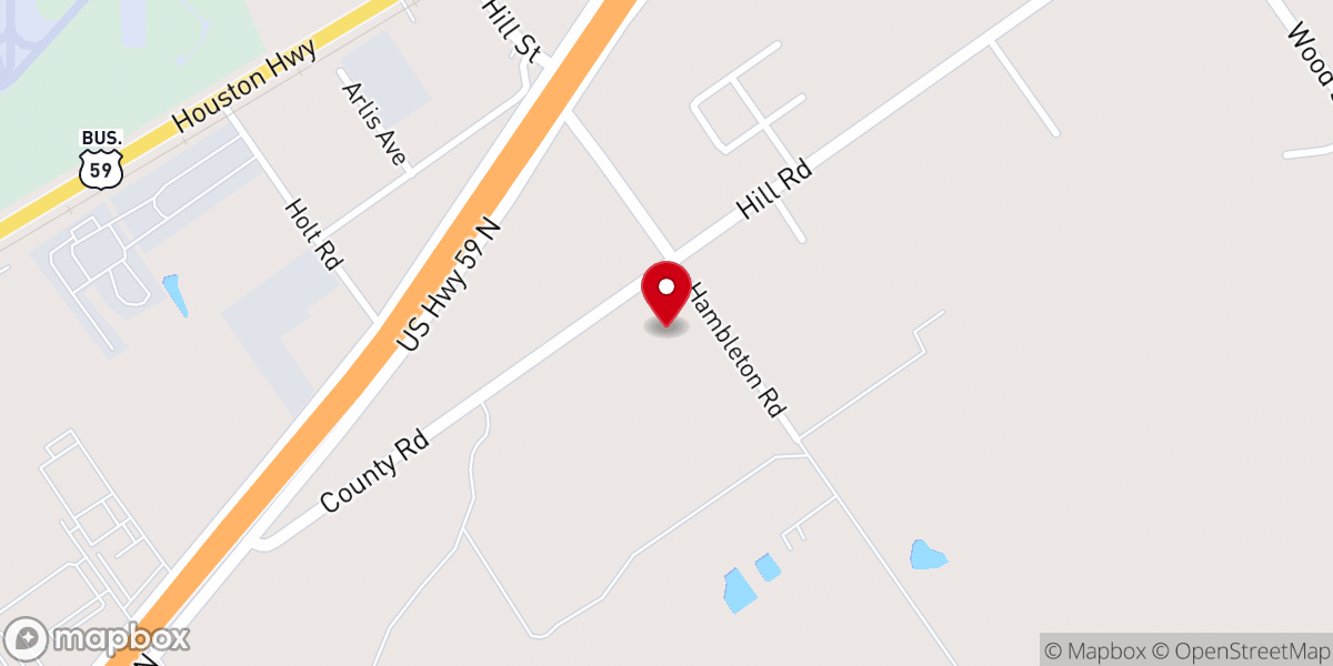 Map showing location of Southern Hope Mennonite Church