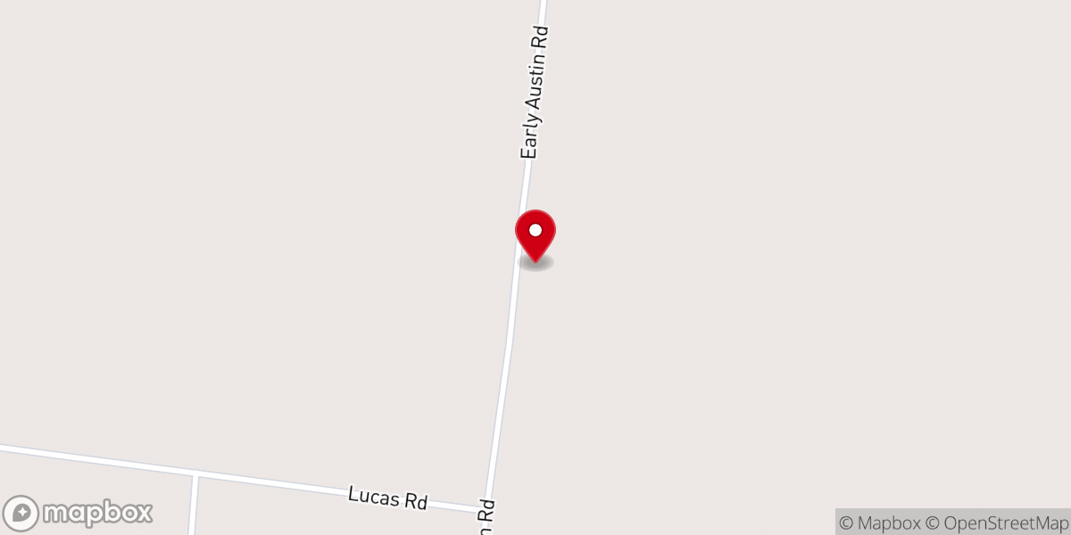 Map showing location of Poplar Forest Church