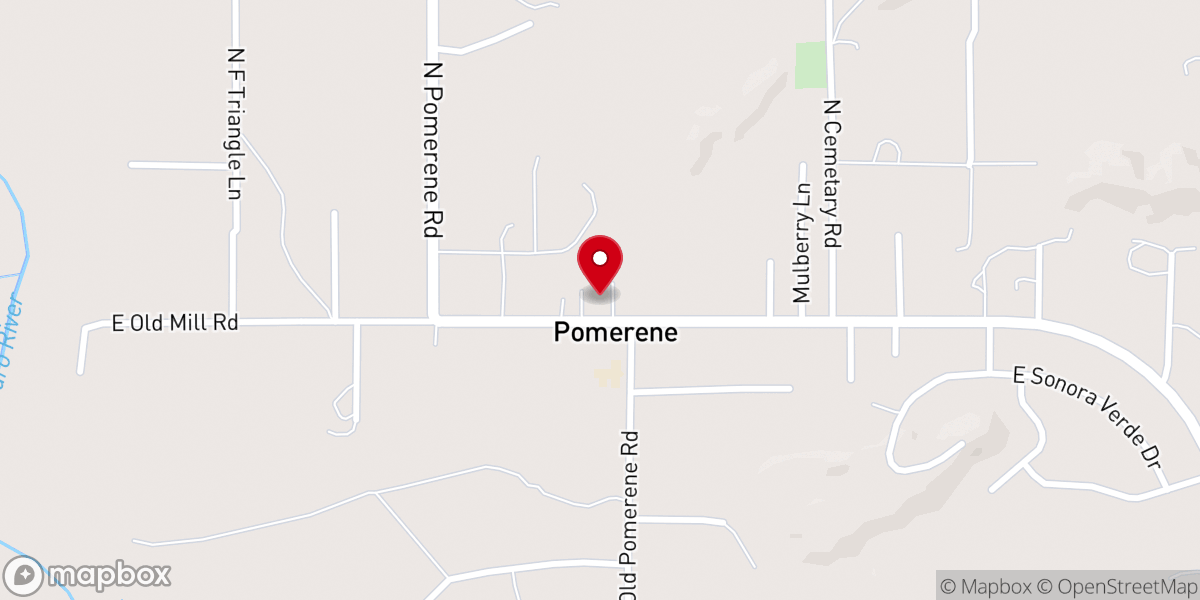 Map showing location of New Life Family Worship Center