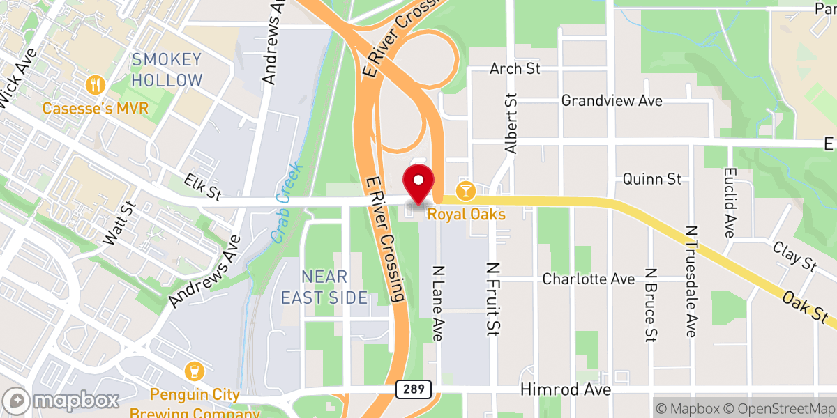 Map showing location of Immaculate Conception parish