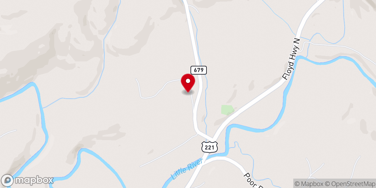 Map showing location of Safe and Sound Home Solutions