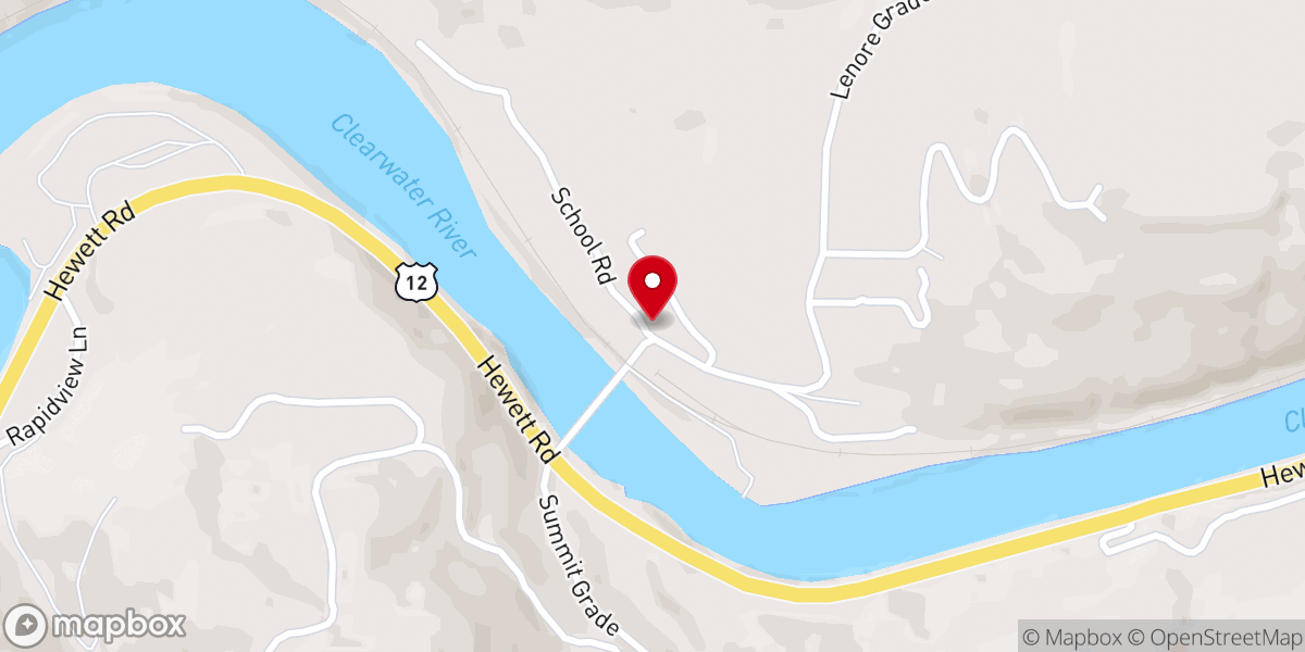 Map showing location of Vessel of Honor Church Inc