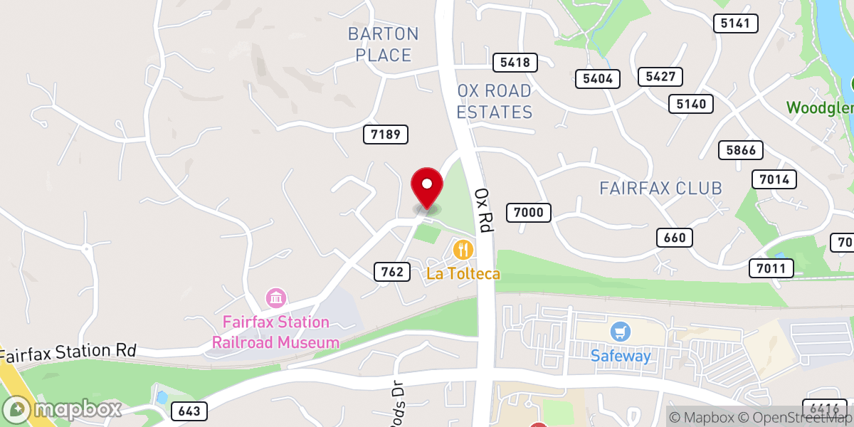 Map showing location of St. Mary's Church