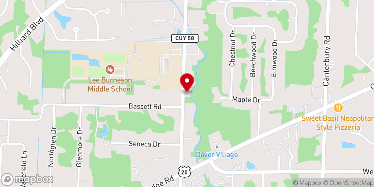Map showing location of Real Love Ministries Joel Reichlin