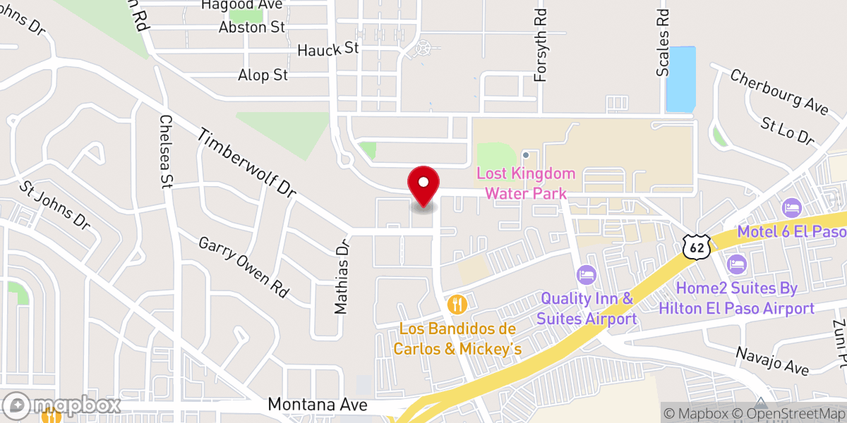 Map showing location of Orden Masonica Mexicana "Renacimiento"