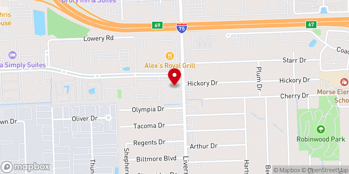 Map showing location of The Voice Of One Ministry