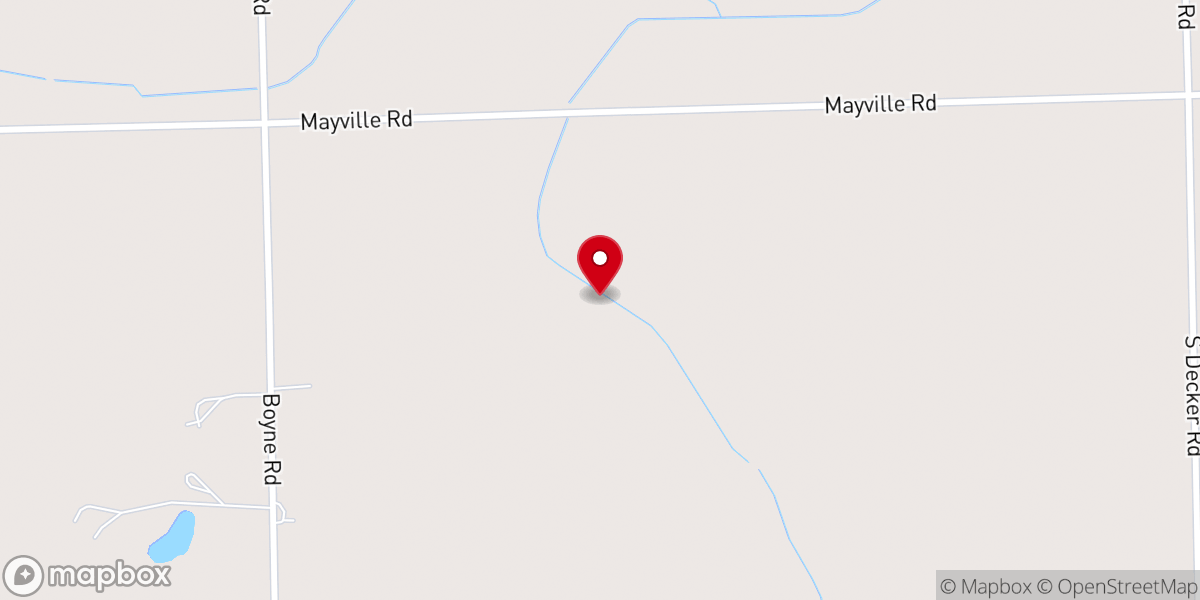 Map showing location of Hall Family Charitable Foundation