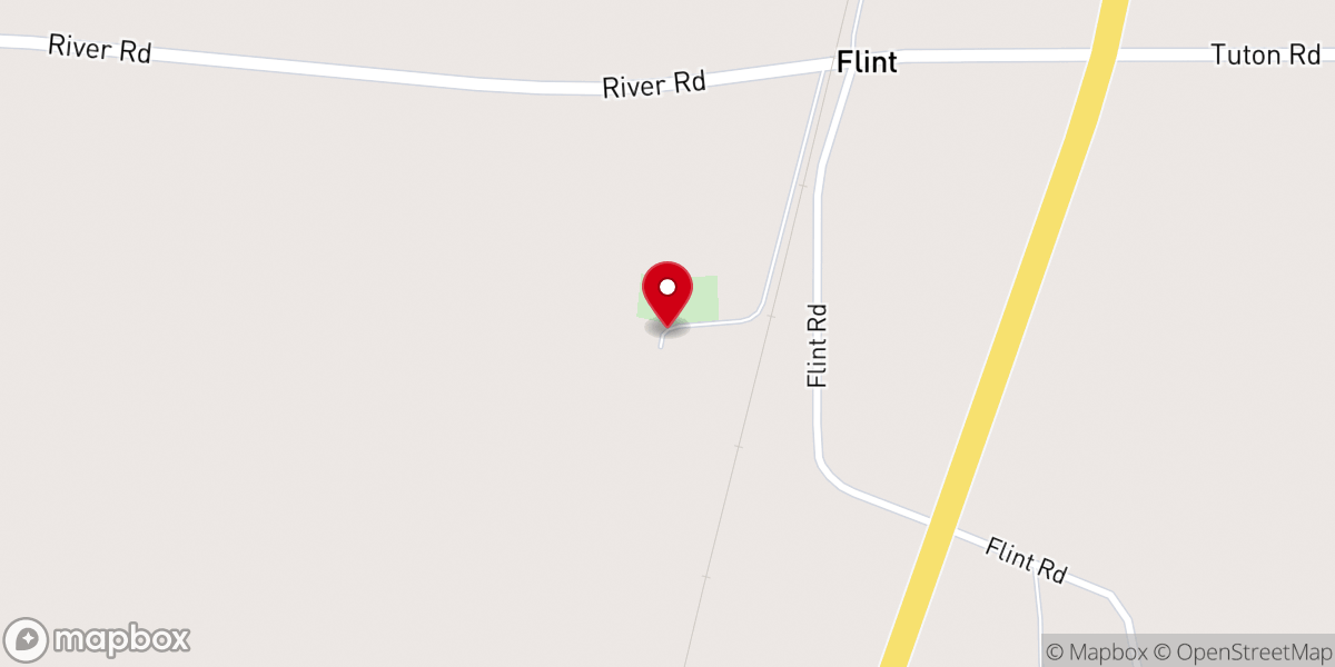 Map showing location of St Mary's Baptist Church