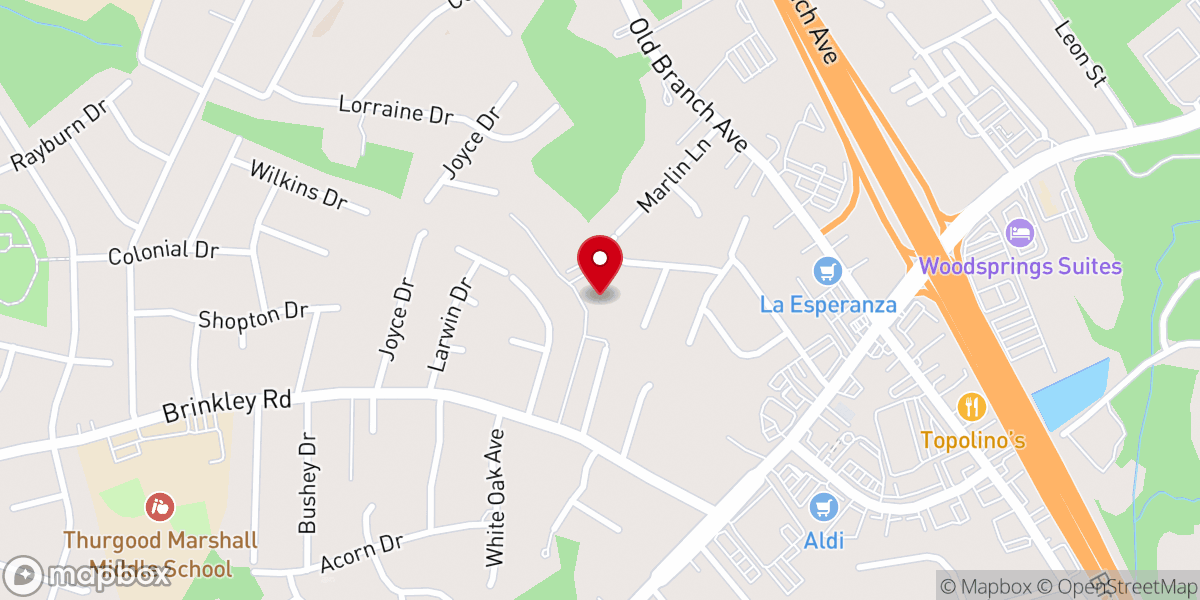Map showing location of Ministerio internacional Cristo El Rey