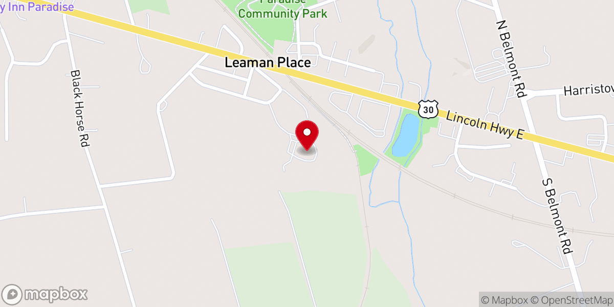 Map showing location of Christiana Tsai Guest Lodge