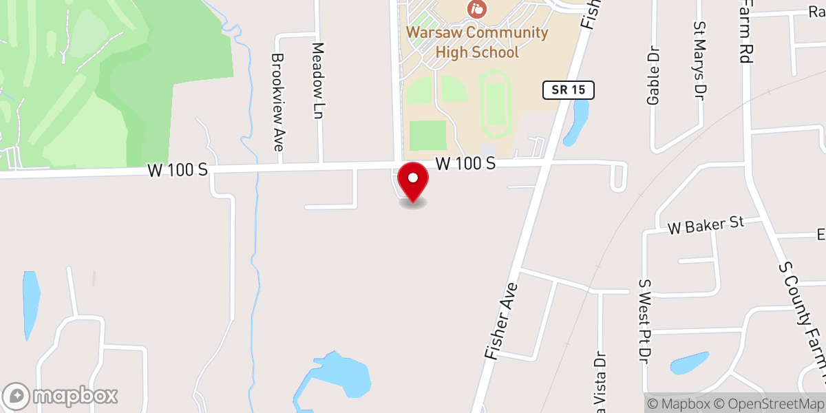 Map showing location of The Church Of God