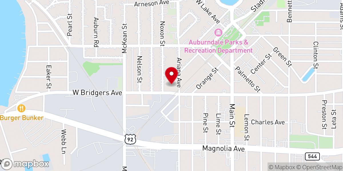 Map showing location of Winning Souls For the Kingdom International Ministries
