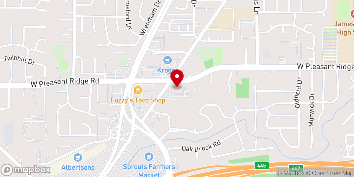 Map showing location of Ramp Church Texas