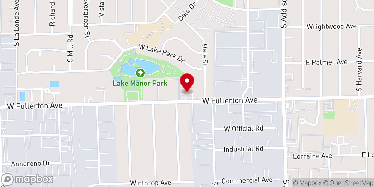 Map showing location of House of the Potter Pentecostal Church of God