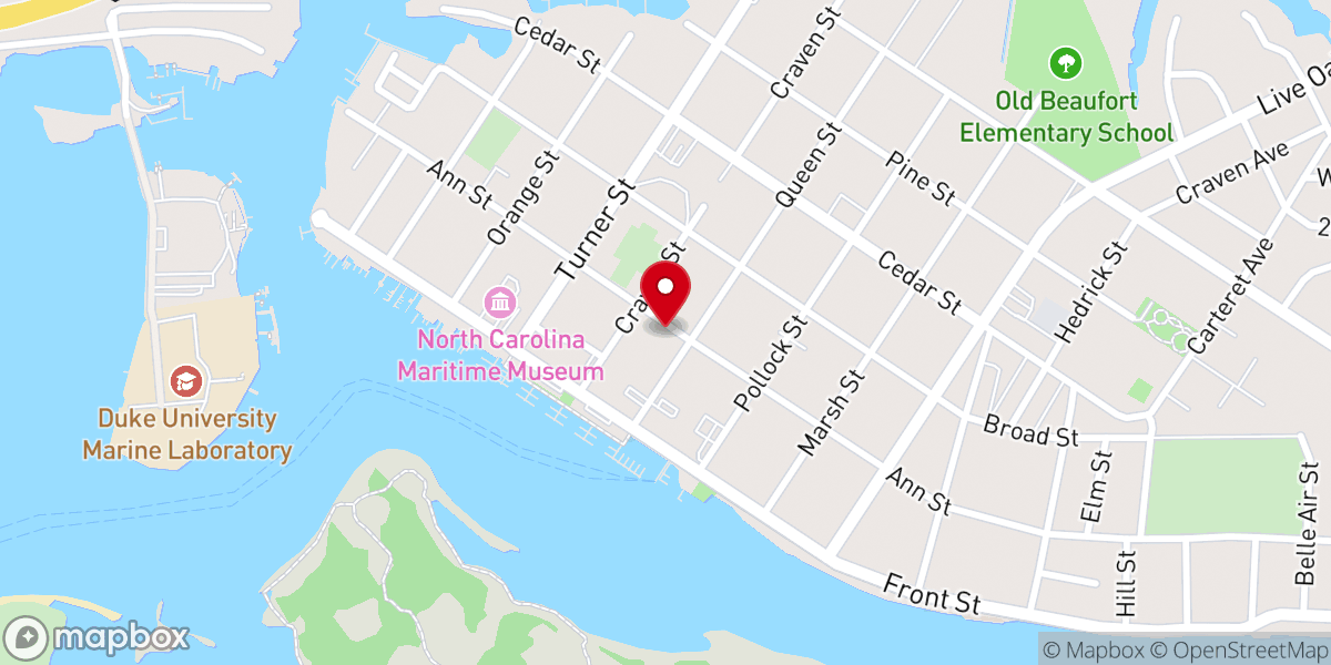 Map showing location of Ann Street United Methodist Presc