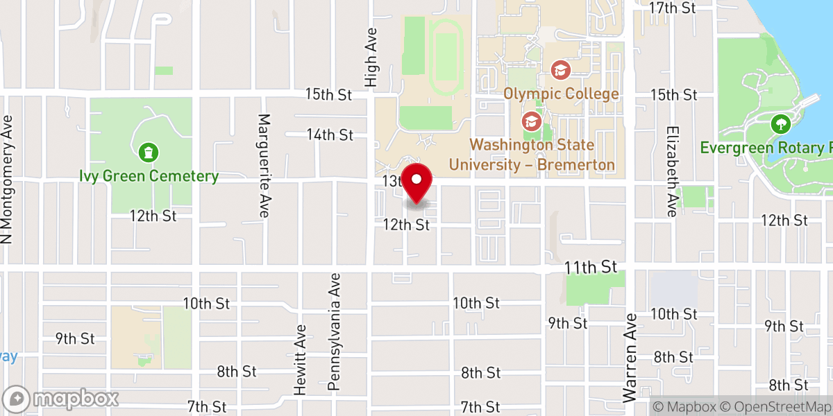 Map showing location of Grace Covenant