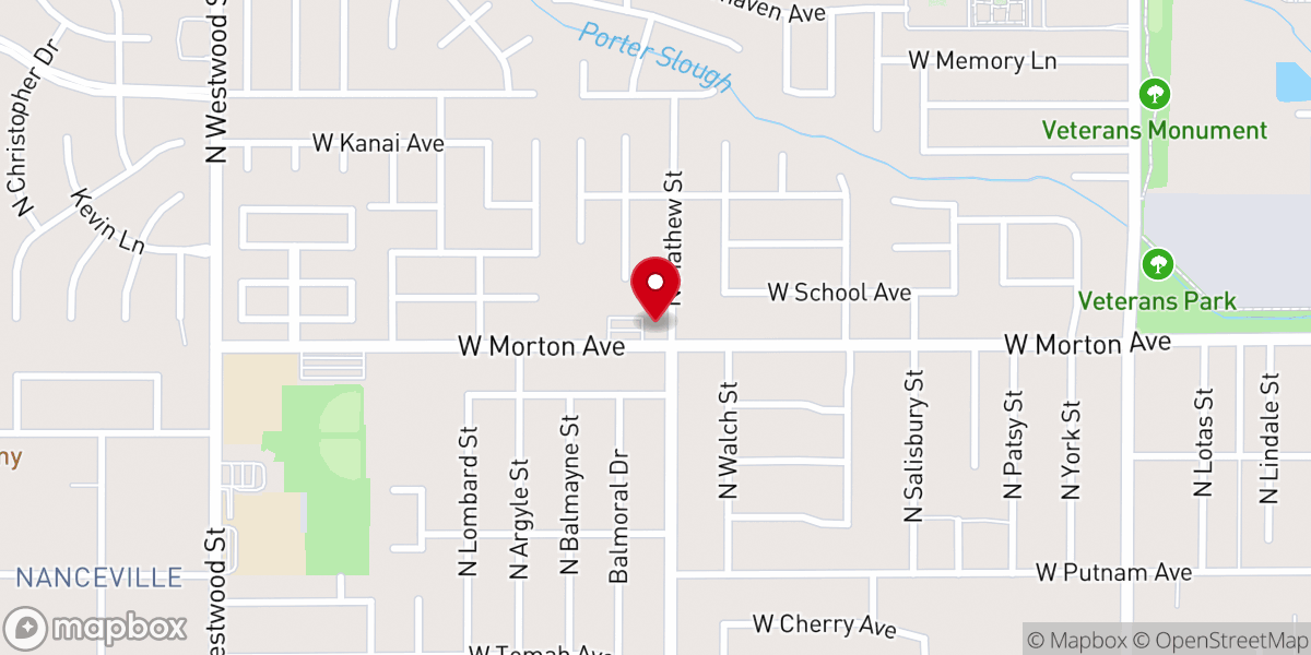 Map showing location of NewLife Church