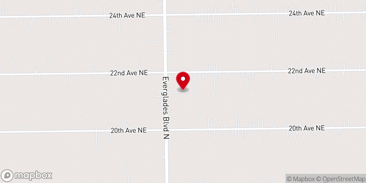 Map showing location of Guardian Angel Ministries Inc