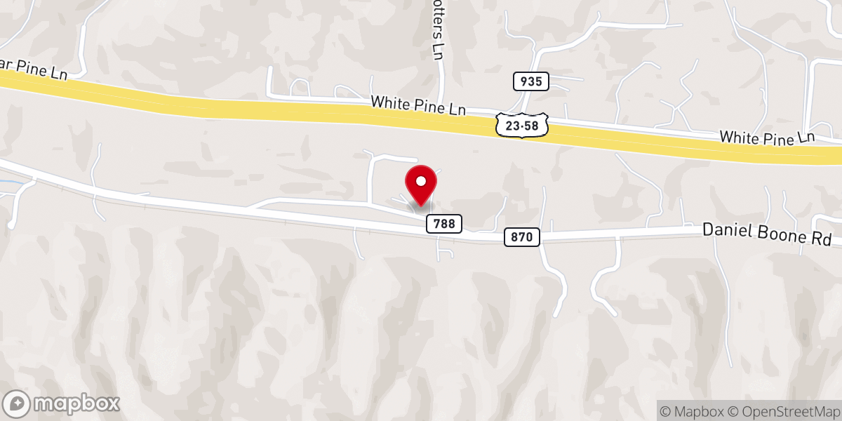 Map showing location of Jennings Mission