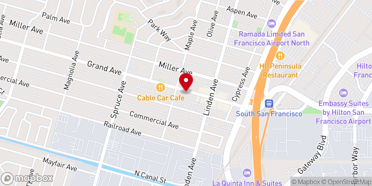 Map showing location of Cotter Church Supplies, Inc.