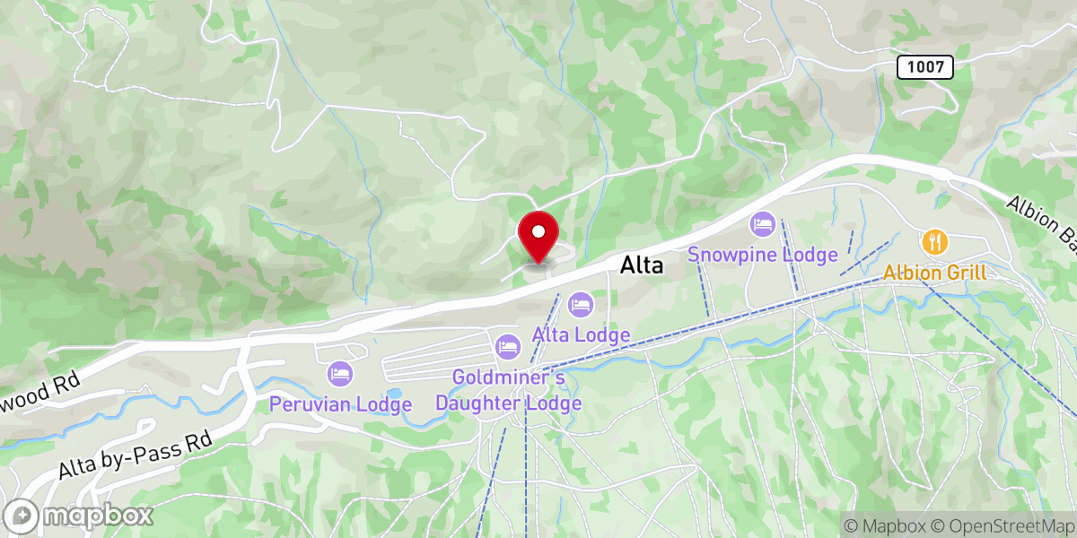 Map showing location of Our Lady of the Snows Center