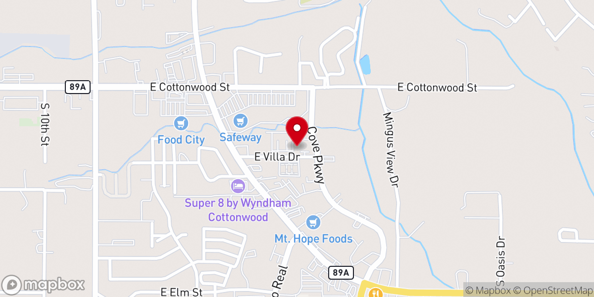 Map showing location of Cornerstone Cowgirl Ministries Inc