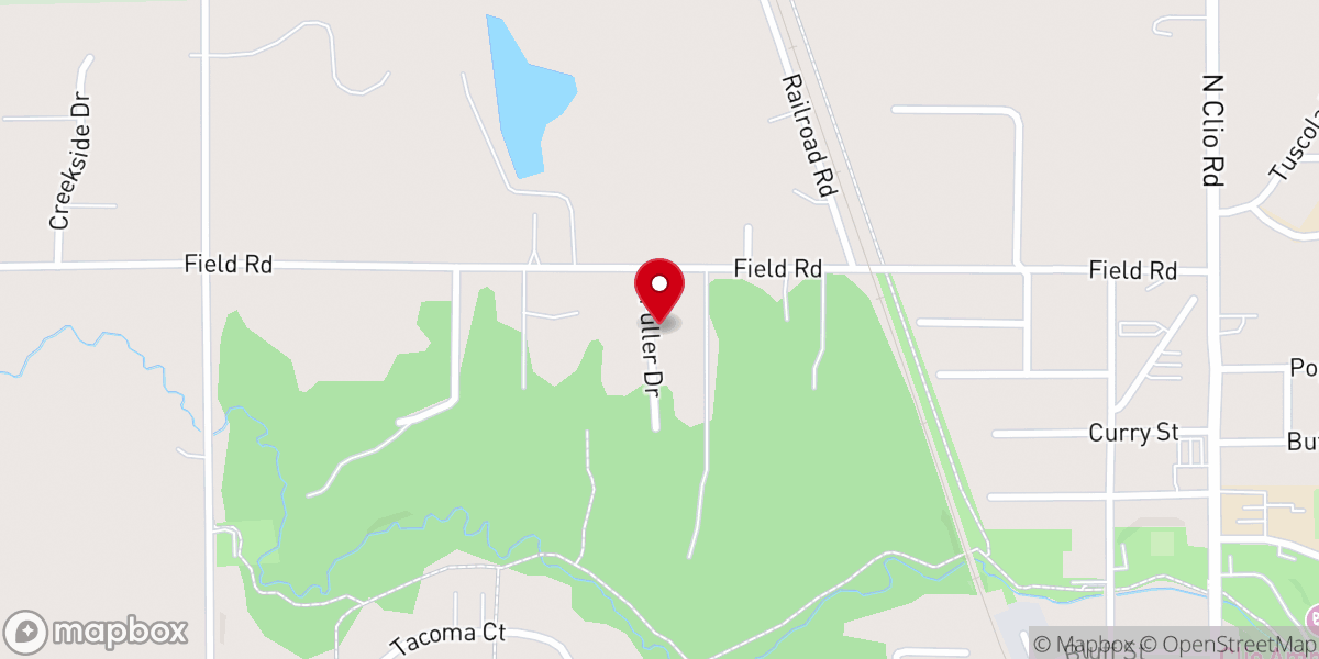 Map showing location of Crystal Occasions Banquet Center & Wedding Chapel