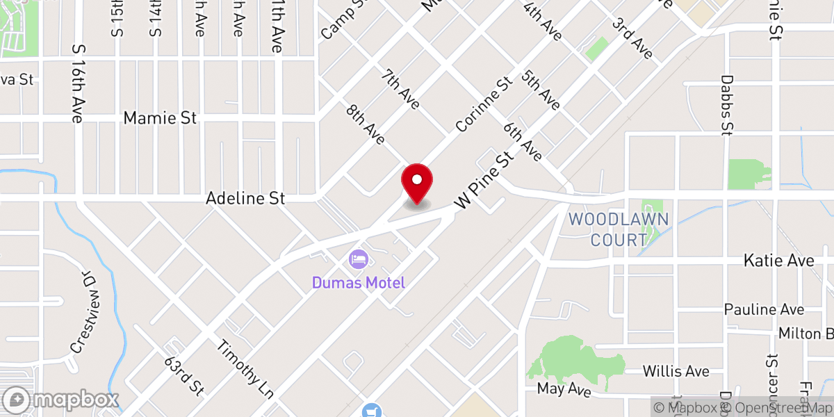Map showing location of Surehouse Covenant Church