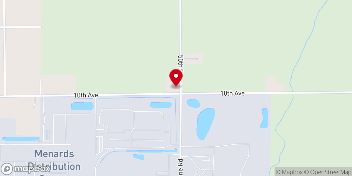 Map showing location of Truax Congregational United