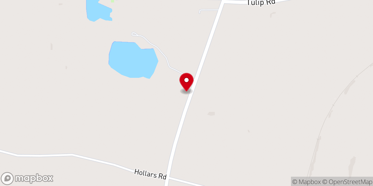 Map showing location of Mount Zion Church