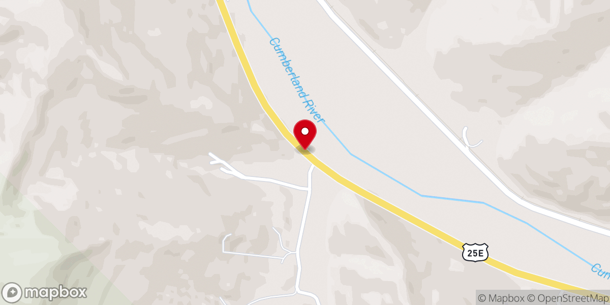 Map showing location of Living Waters Pentecostal Church