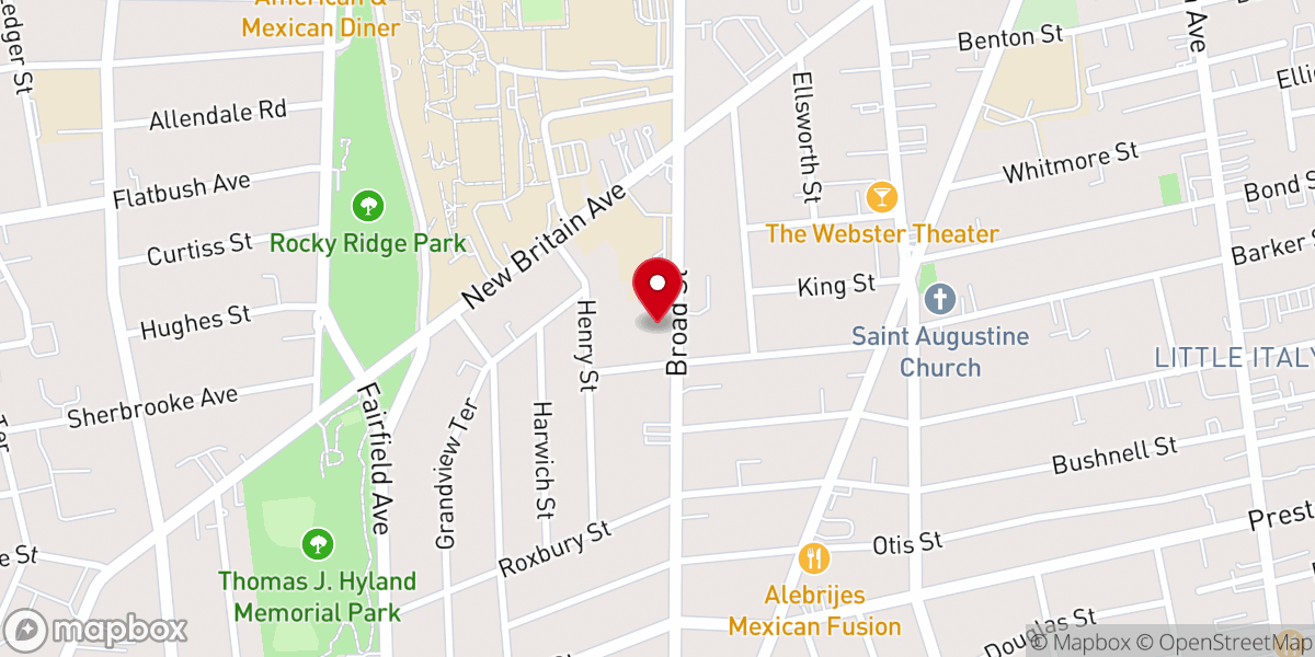 Map showing location of Faith Ministries Church of God in Christ International