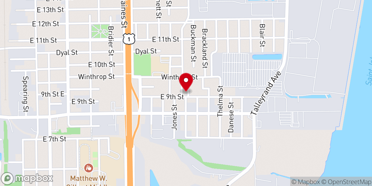 Map showing location of The Last Word Ministry